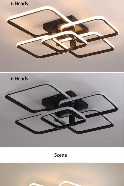 Modern LED Ceiling Chandelier Living Room LED Chandelier Lamp