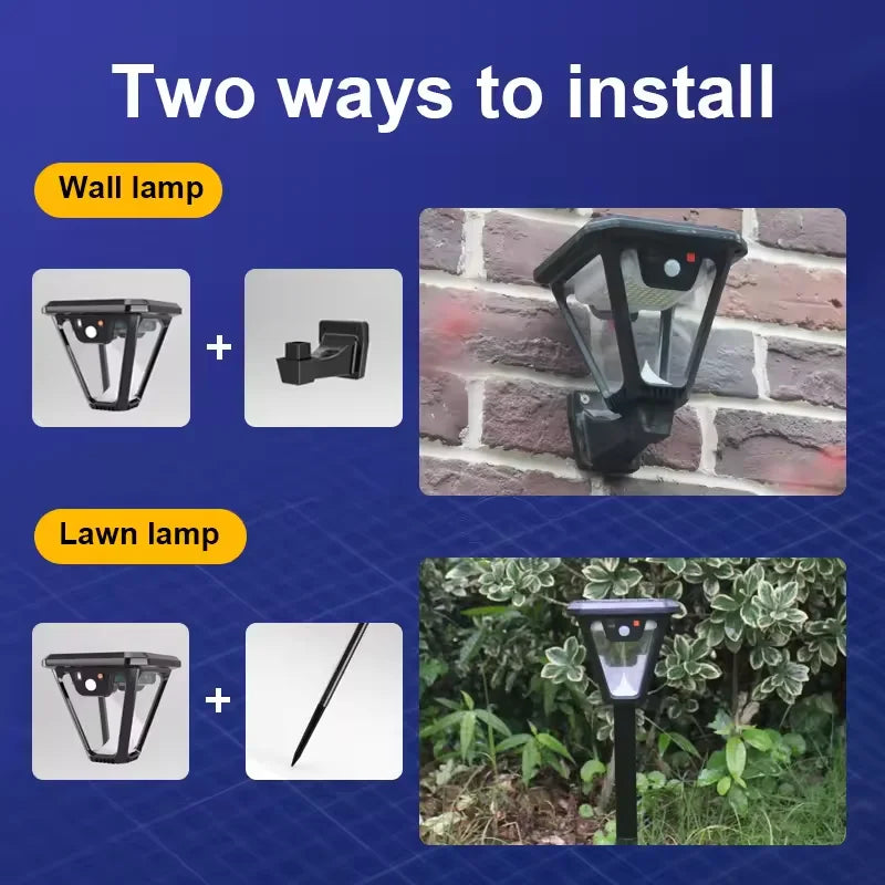 5500K Outdoor Solar Spotlight Garden Decor Lights Solar Camping