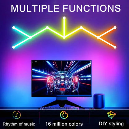 RGB Esports Room Neon Strip Light USB Flexible Ribbon Tape