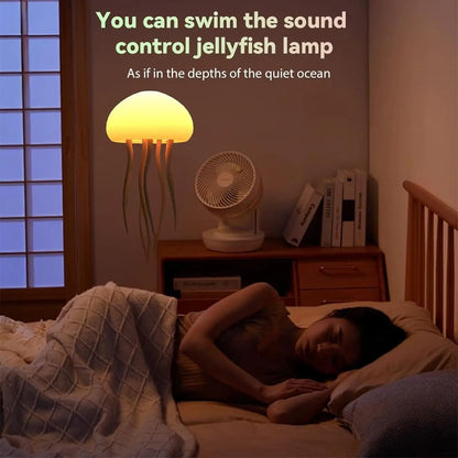 Upgraded Silent Jellyfish Lamp Jelly Fish Light
