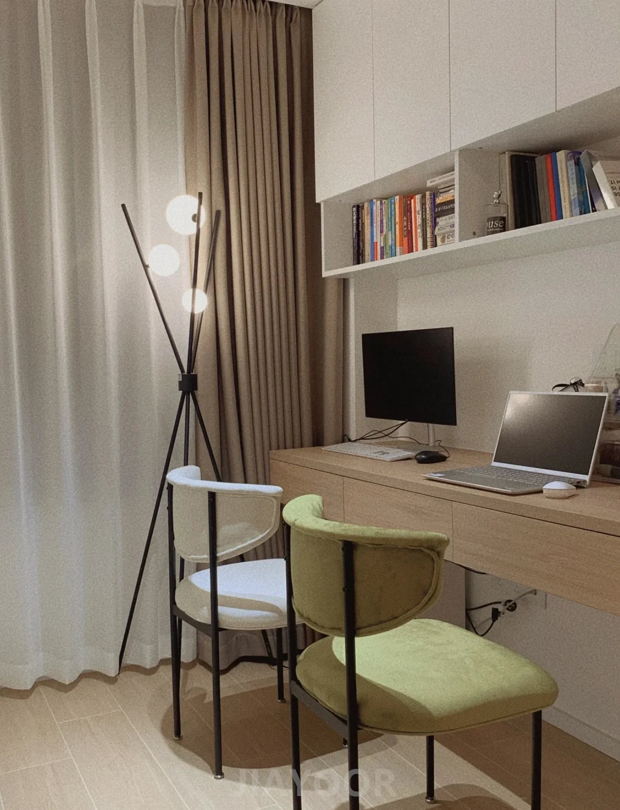 Nordic Living Room Sofa Floor Lamp Modern Creative Moon