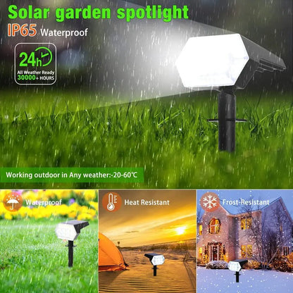 108 LED Outdoor Solar Lights Solar Spot Lights Landscape