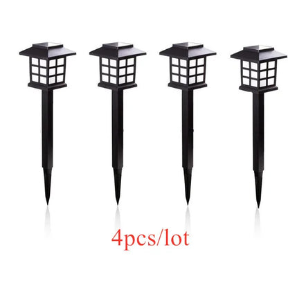 Led Solar Pathway Lights Waterproof Outdoor Solar Lamp