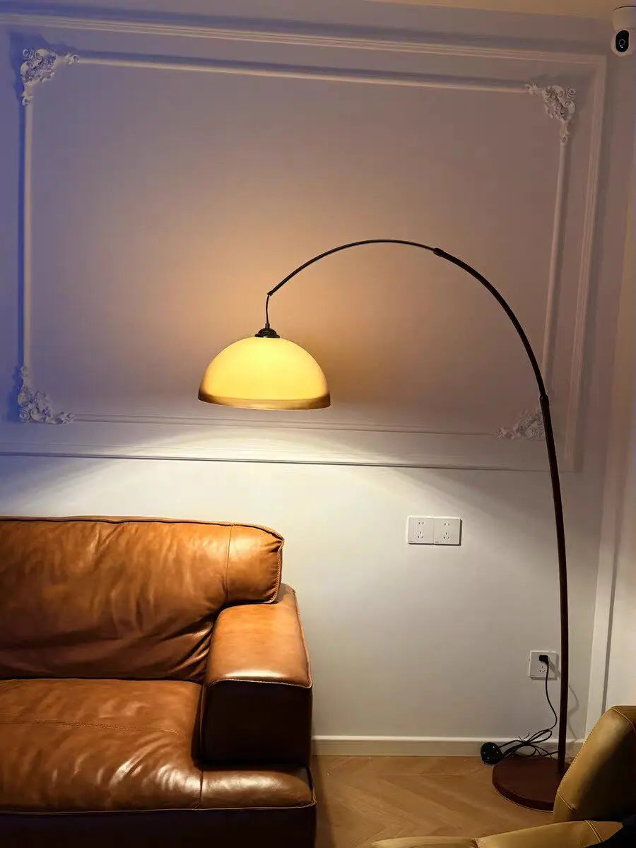 Acrylic Lampshade Floor Lamp Modern Minimalist Light