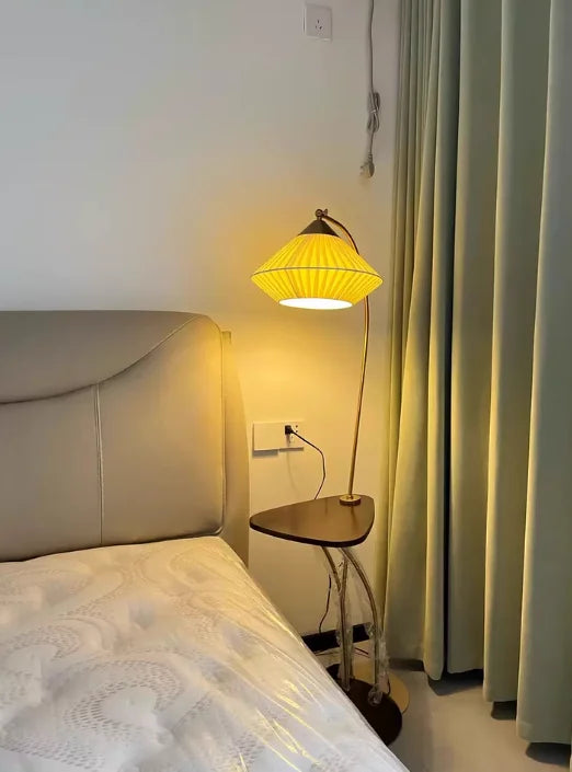 Japanese Retro Floor Lamp SofaSide Standing Lamp  Light