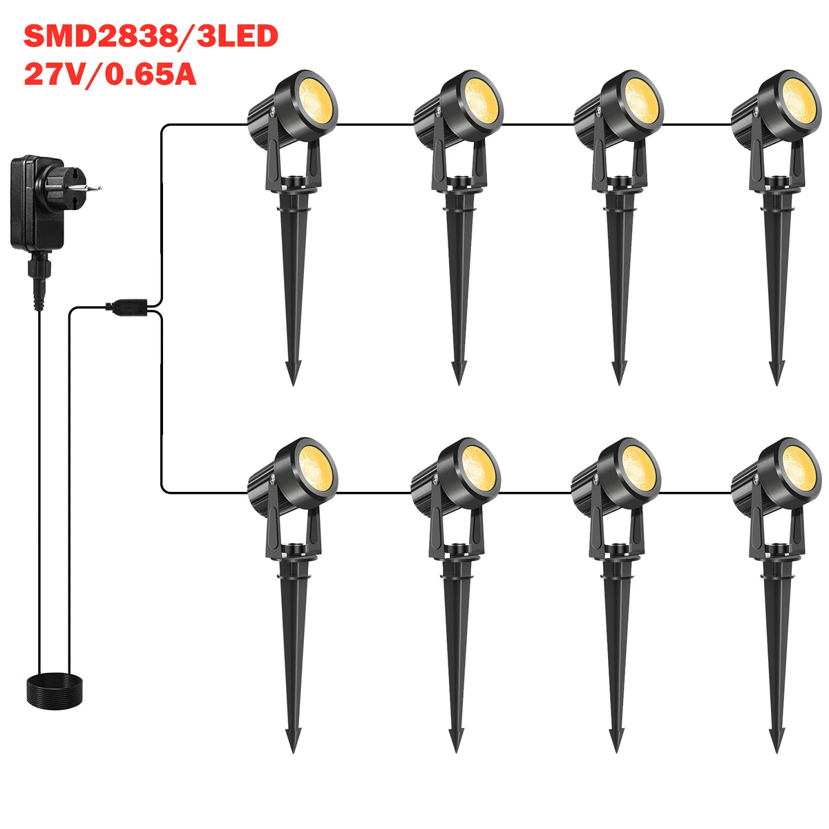 Lights Low Voltage Landscape Lighting 12V/27V Outdoor Lamp