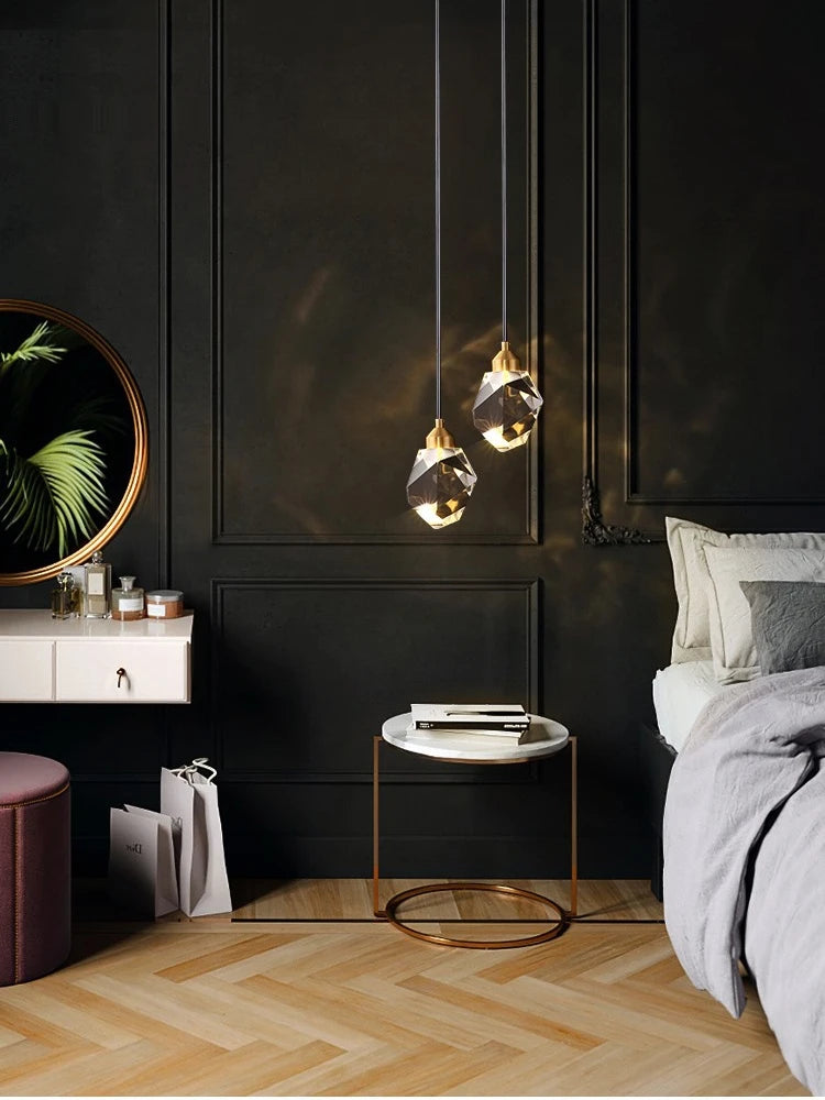 Light Luxury K9 Crystal Small Chandelier Modern And Minimalist