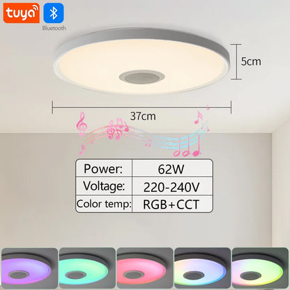 TUYA Ceiling Lamps Modern Music Light RGB Home Lighting