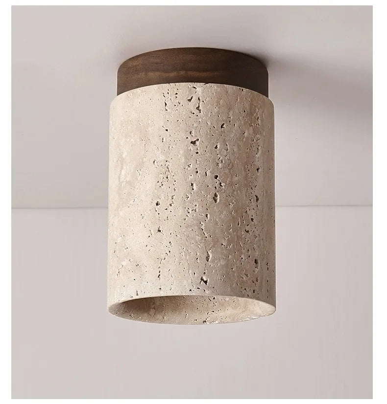 Japanese Style LED Ceiling Lamp Round Downlight Surface