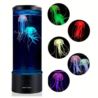 New Fantasy Desk Jellyfish Lamp 7 Color Changing  Lamp