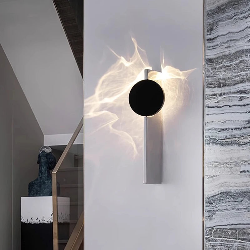 Artistic Corrugated Wall Lamp LED Living Room Wall Light