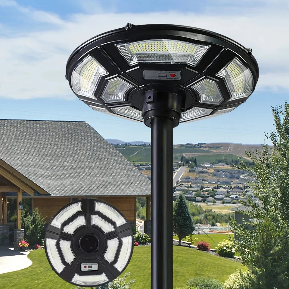Solar Powered Outdoor Yard Light UFO Solar Charging