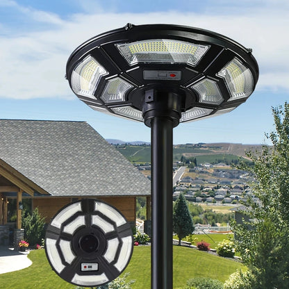Solar Powered Outdoor Yard Light UFO Solar Charging