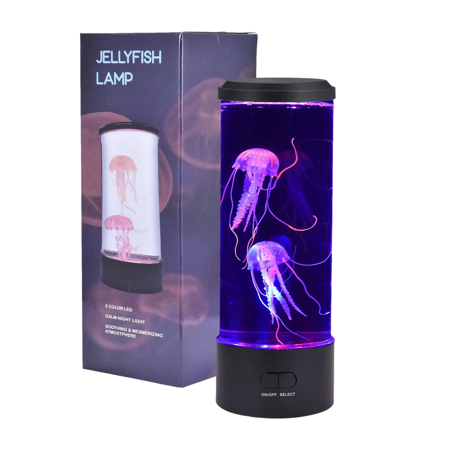Fantasy USB/Battery Powered Jellyfish Water Tank LED Lamp