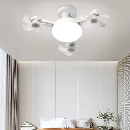 Drone Design Silent Ceiling Fan Light E27 Base Remote Controlled