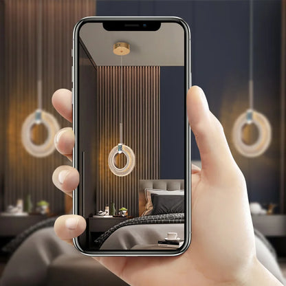Modern Crystal LED Pendant Lamps Indoor Lighting For Home Decor