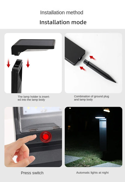 Solar Courtyard Lights Household Outdoor Landscape Lights