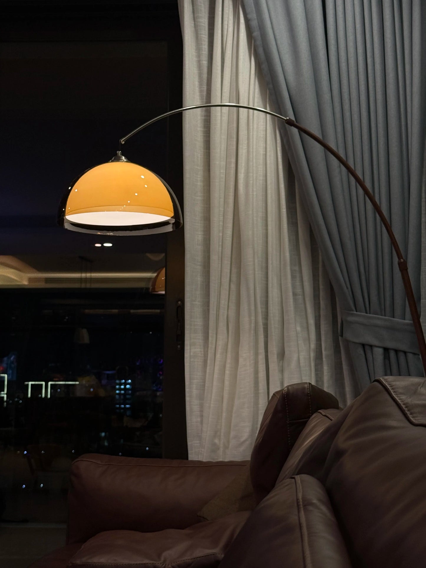 Acrylic Lampshade Floor Lamp Modern Minimalist Light