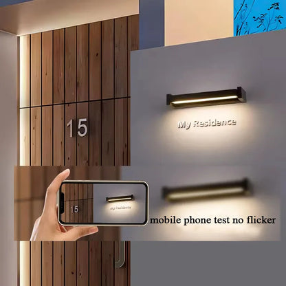 Outdoor Wall Light LED 350Adjustable Angle Waterproof Wall Lamp