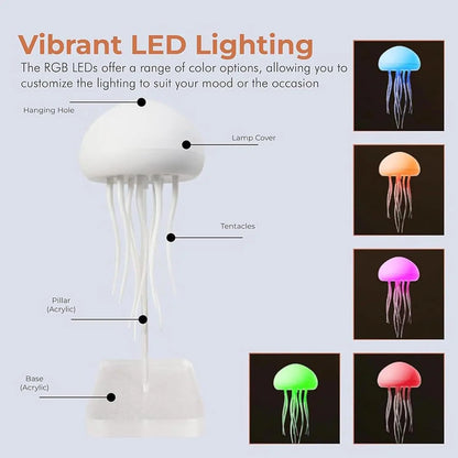 Upgraded Silent Jellyfish Lamp Jelly Fish Light