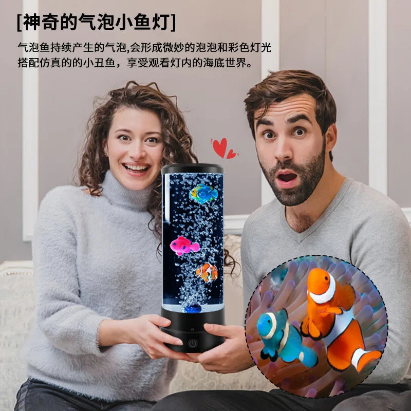 LED Fish Lamp Ambient Night Light Decorative Lights