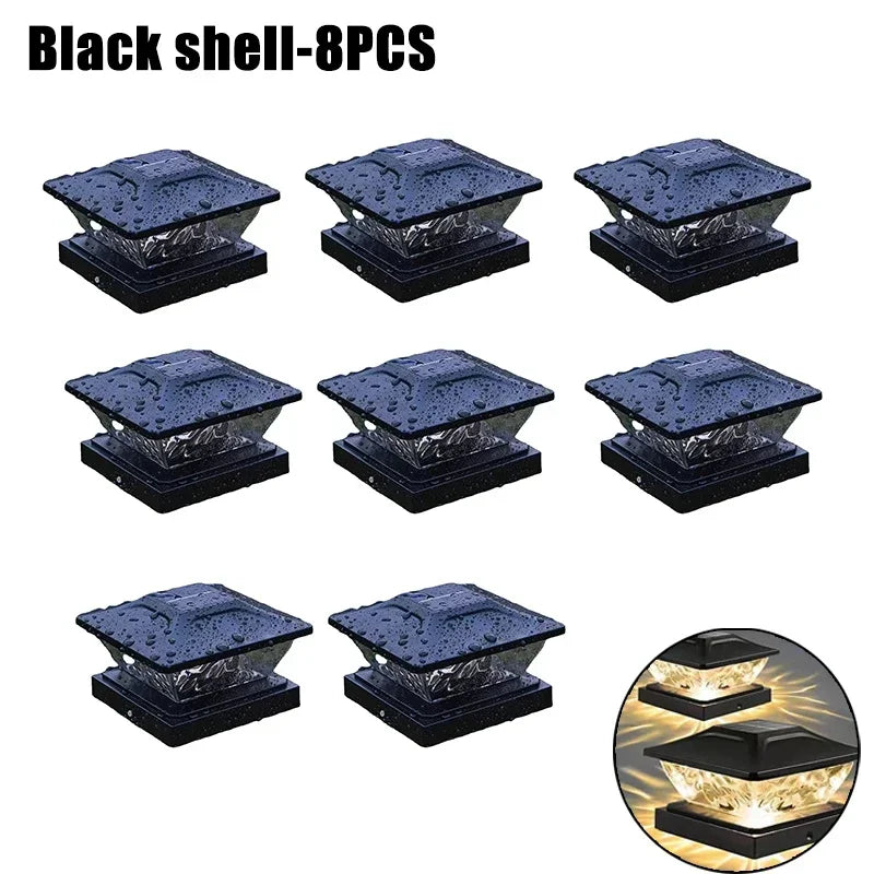 Outdoor Waterproof Villa Gate Fence Light Solar Light Outdoor