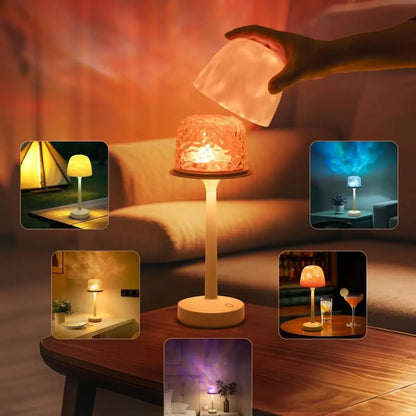 Creative Ocean Wave Cordless Projector Light RGB