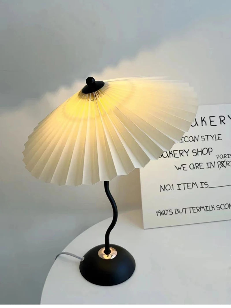 Nordic LED Desk Lamp Bedroom Bedside Living Room Retro Bar