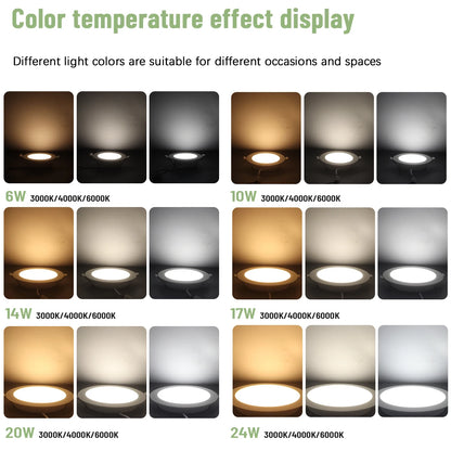 2pcs LED Downlight 110V 220V Ceiling Light Lighting