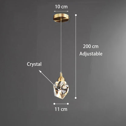 Light Luxury K9 Crystal Small Chandelier Modern And Minimalist