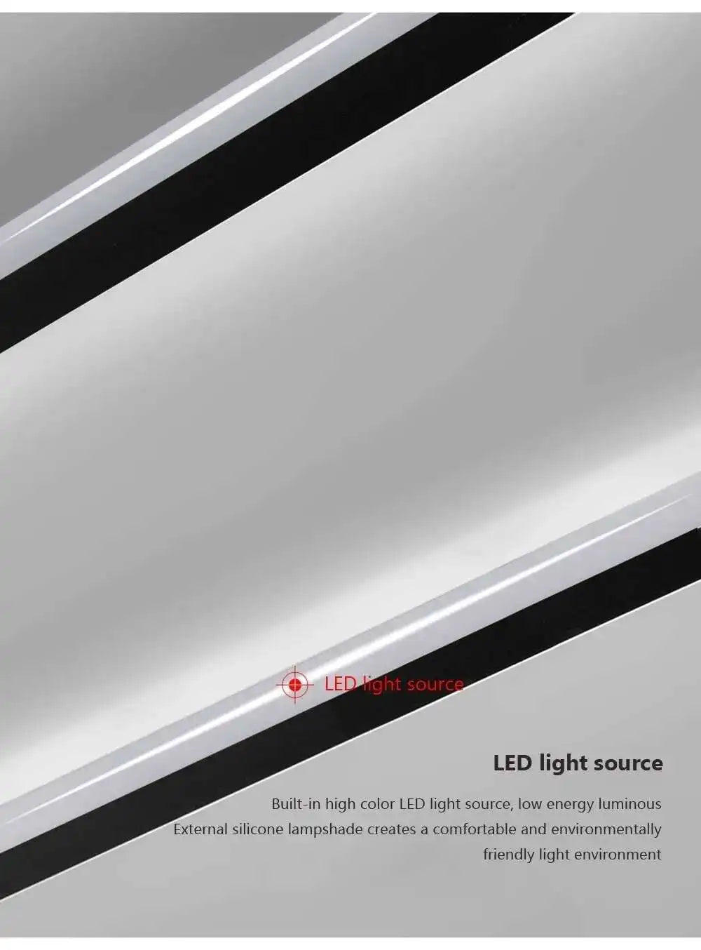 Long Strip LED Ceiling Lights Modern Simple Corridor Aisle