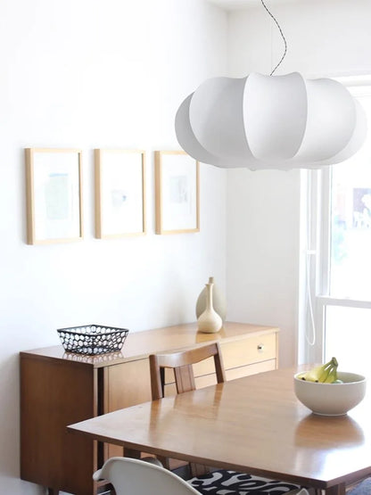 Japanese Style Wabi-sabi Style Silk Chandelier Lights
