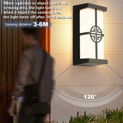 Outdoor Lamps Motion Sensor Wall Light Waterproof Lamp