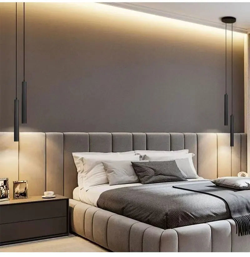 Nordic LED Pendant Lamps for TV Background Kitchen Fixture