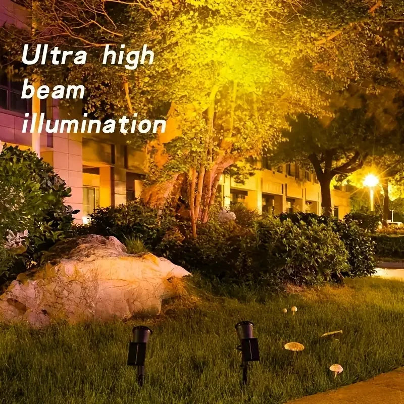 Solar Spot Light Outdoor Lawn Lamp Waterproof Spotlights