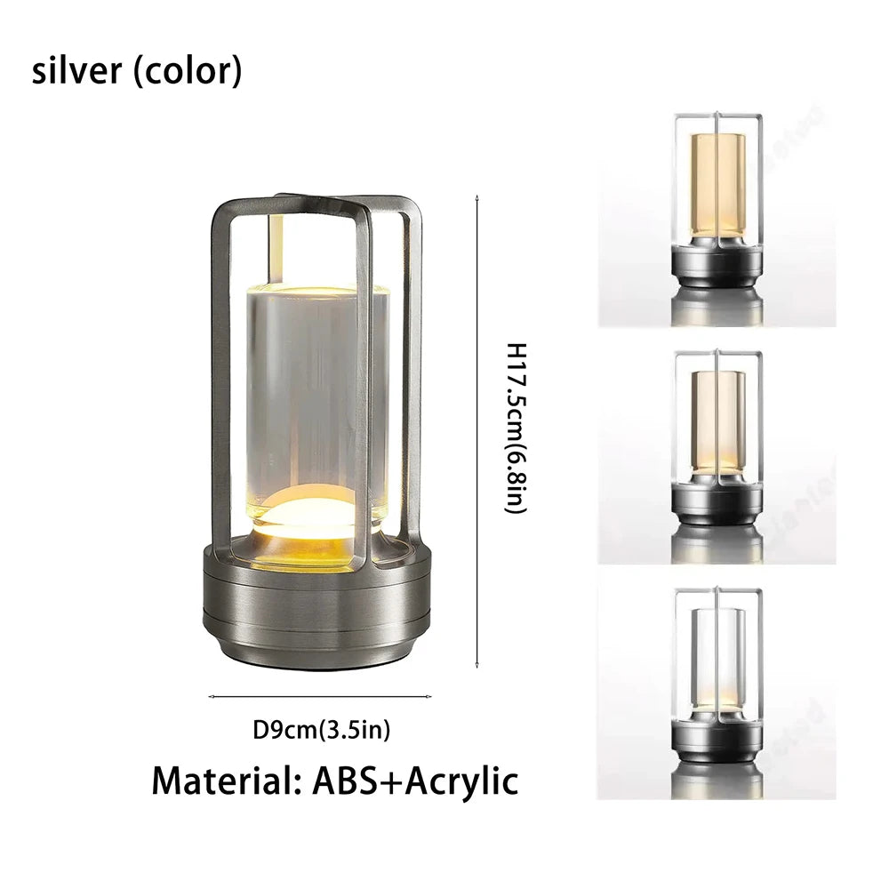 Nightlight Rechargeable Led Cordless Table Lamp