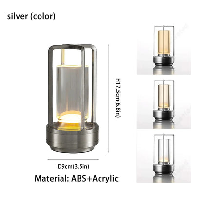 Nightlight Rechargeable Led Cordless Table Lamp