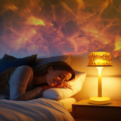 Creative Ocean Wave Cordless Projector Light RGB