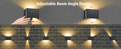 Outdoor Solar Lamp Solar Wall Light Fence Wall