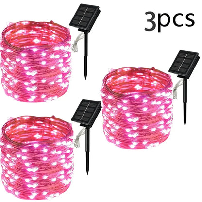 LED Solar Light Outdoor Garden Fairy String Light Led Twinkle