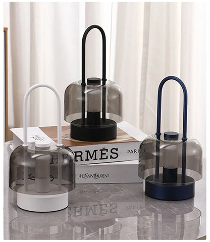 Modern Retro Nordic Desk Lamp Rechargeable Indoor Table Lamp