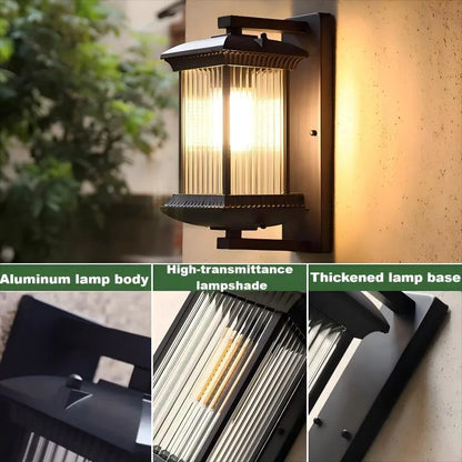 Wall Lights Garden Yard Balcony Porch New Chinese Style