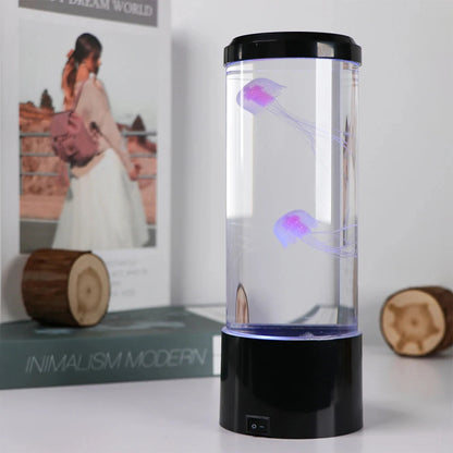 Jellyfish Night Light Fantasy Aquarium Lamps Bedroom Home Decoration