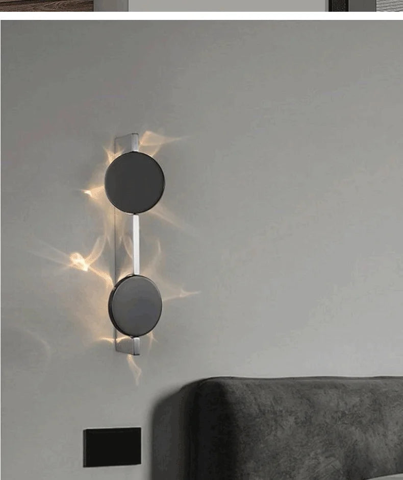 Artistic Corrugated Wall Lamp LED Living Room Wall Light