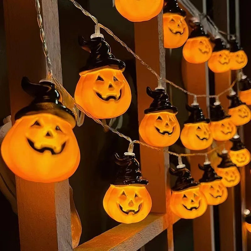 Halloween Decorations Lights Pumpkin String Lights Pumpkin Lantern