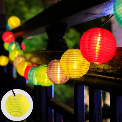 Halloween Pumpkin Lantern Solar String Lights Outdoor