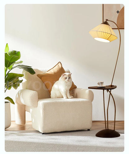 Japanese Retro Floor Lamp SofaSide Standing Lamp  Light