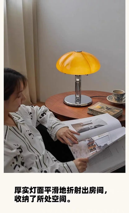 Korean Bauhaus Bedroom Mushroom Desk Lamp