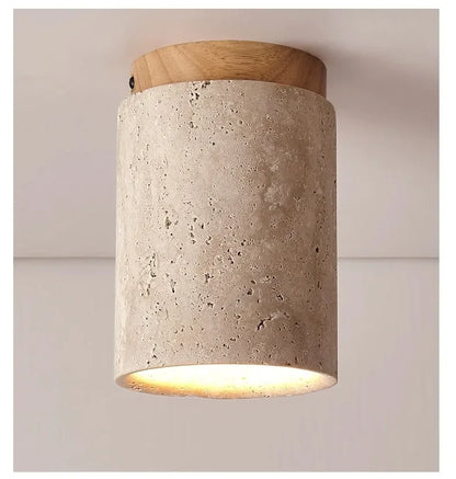 Japanese Style LED Ceiling Lamp Round Downlight Surface