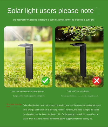 Solar Courtyard Lights Household Outdoor Landscape Lights